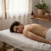 Masaje Aromateraía para hombre en cancun
